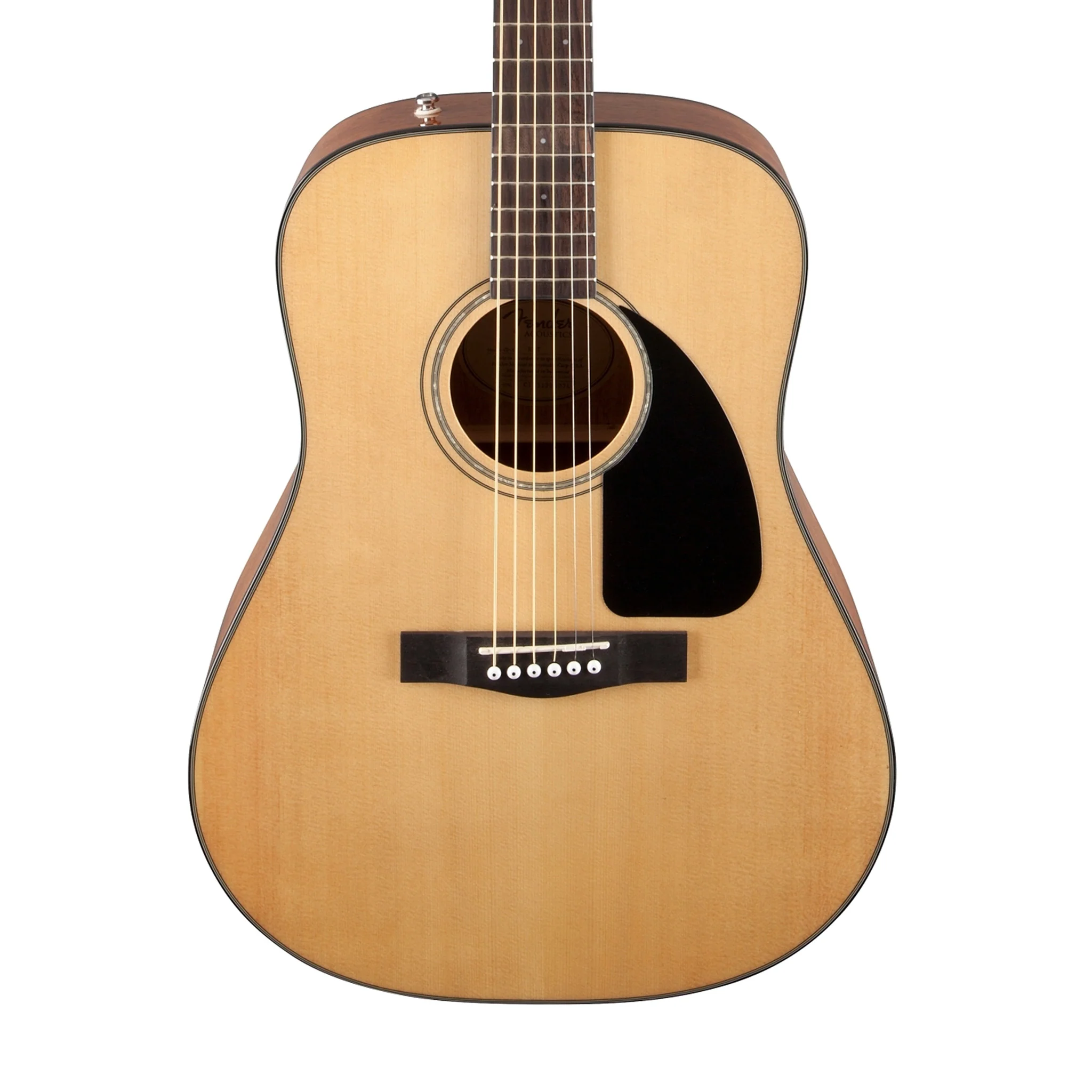 Fender CD-60 Dreadnought V3 DS Acoustic Guitar, Walnut FB, Natural - Image 3