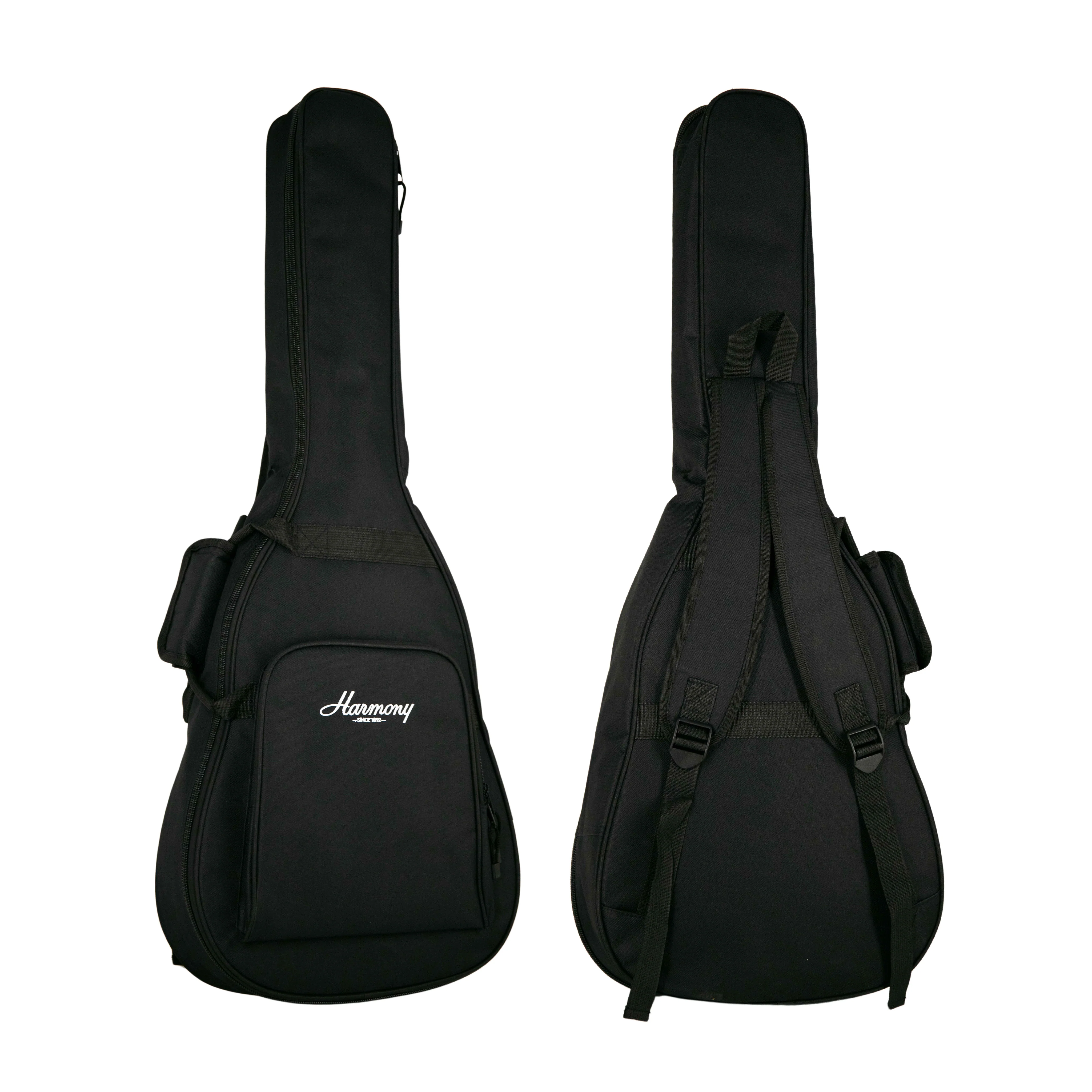 Harmony Foundation Series Terra Petite OM Acoustic Guitar w/Bag, Natural Satin - Image 14