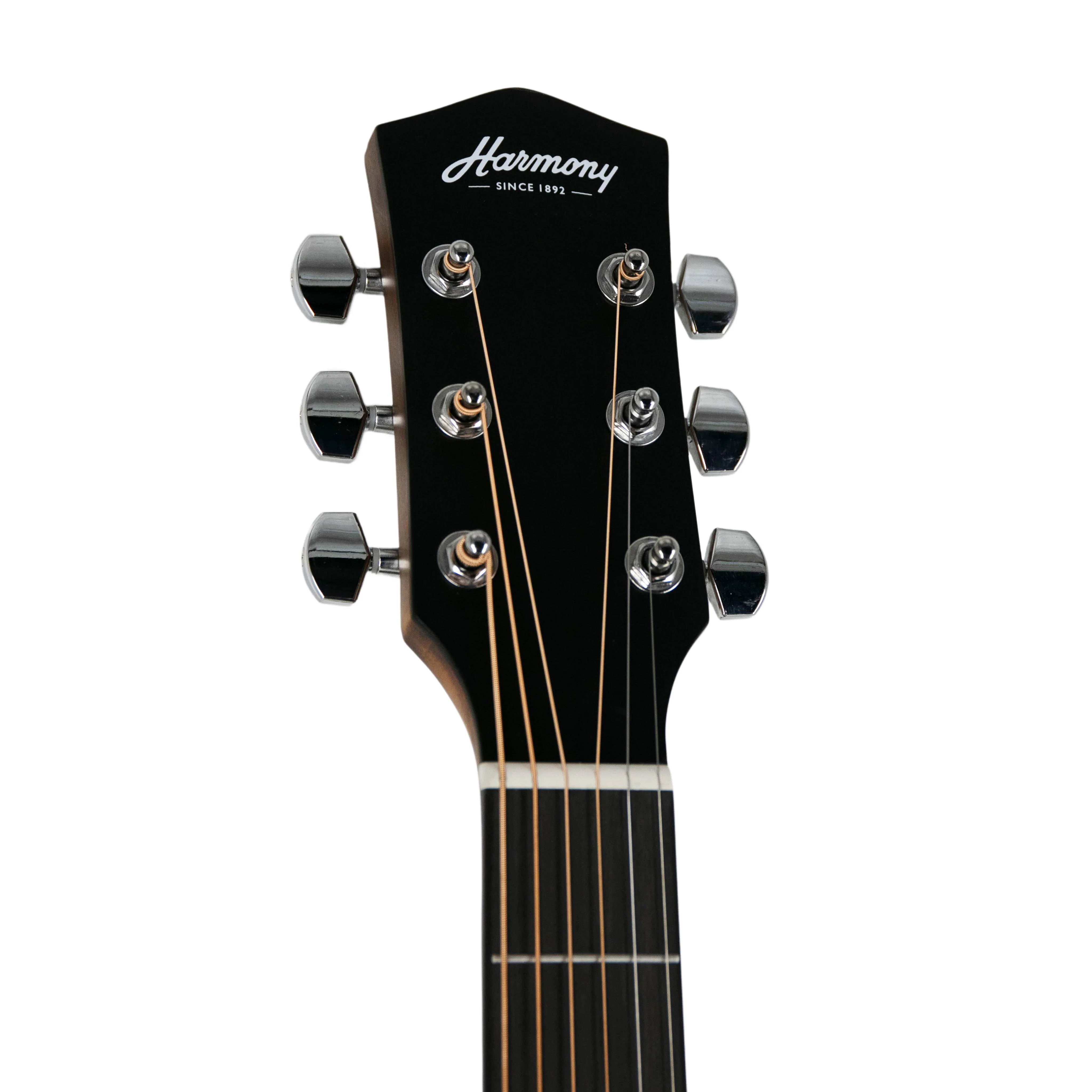 Harmony Foundation Series Terra ST GA Cutaway Acoustic Guitar, Natural Satin - Image 6