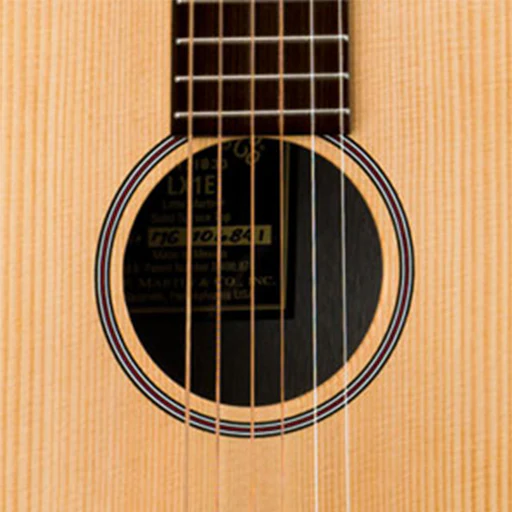 Martin Little Martin LX1E Acoustic Guitar w/Bag - Image 3
